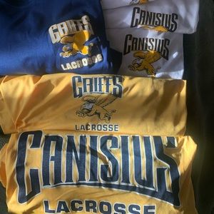 Lot of six performance/training shirts - Canisius Lacrosse